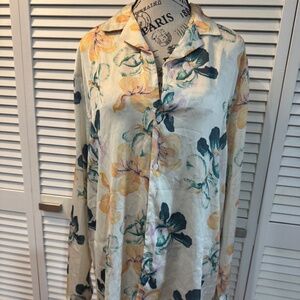 NWT- Asos Floral Print Women's Top Small